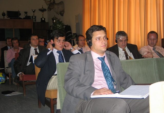 Primera sesión sobre JDF en Tajamar en 2005