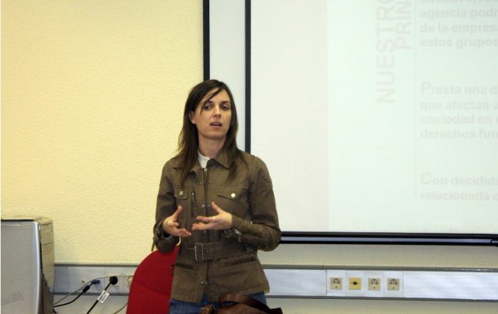 María Pin, jefa de Sociedad de Europa Press