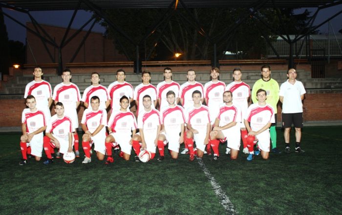 Foto oficial del equipo senior de fútbol de Tajamar