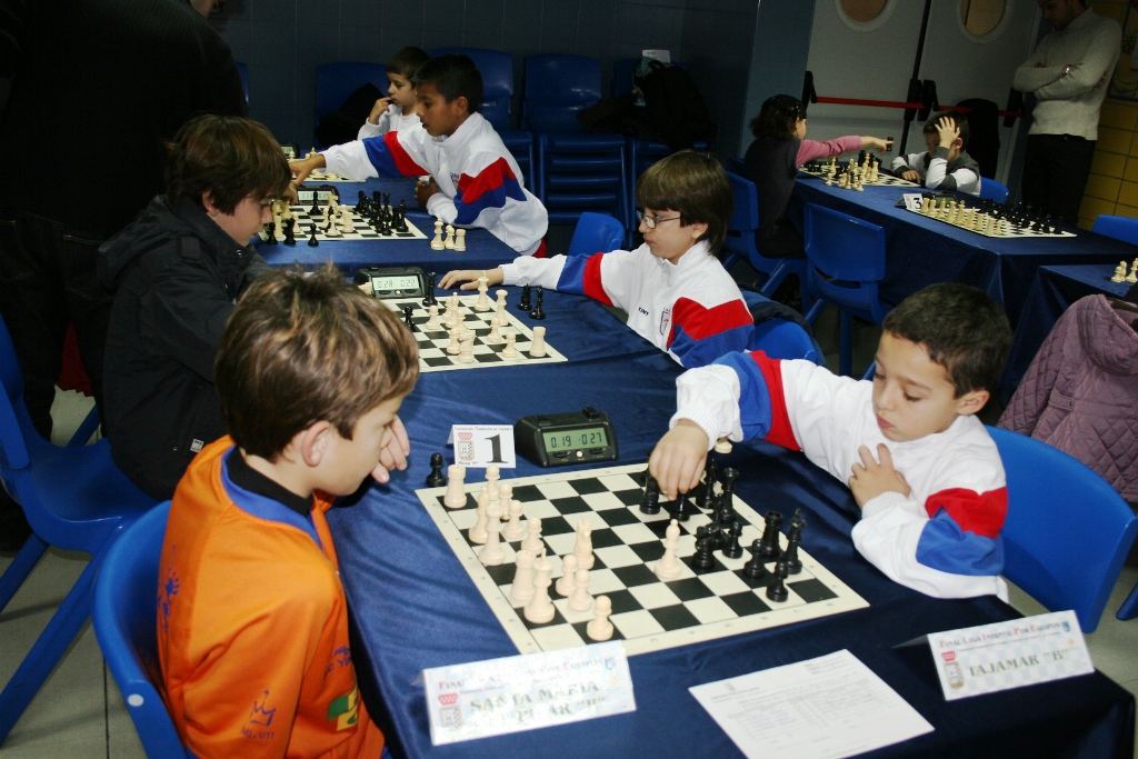 Final de ajedrez de Madrid por equipos infantil