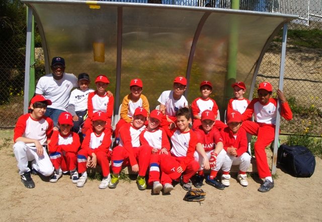 Equipo infantil de béisbol Tajamar