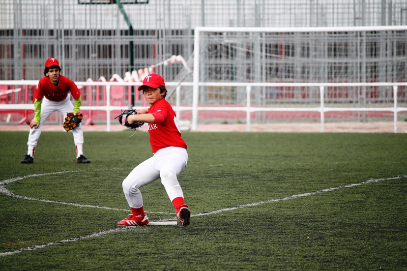 Equipo infantil de béisbol: Campeonato España (4º)
